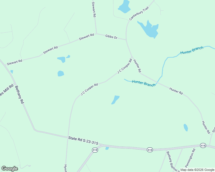 map of restaurants, bars, coffee shops, grocery stores, and more near 636 J C Cooper Road in Fountain Inn