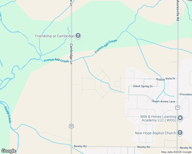map of restaurants, bars, coffee shops, grocery stores, and more near 13709 County Road 93 in Athens