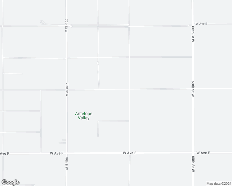 map of restaurants, bars, coffee shops, grocery stores, and more near 6700 West Avenue East 8 in Lancaster