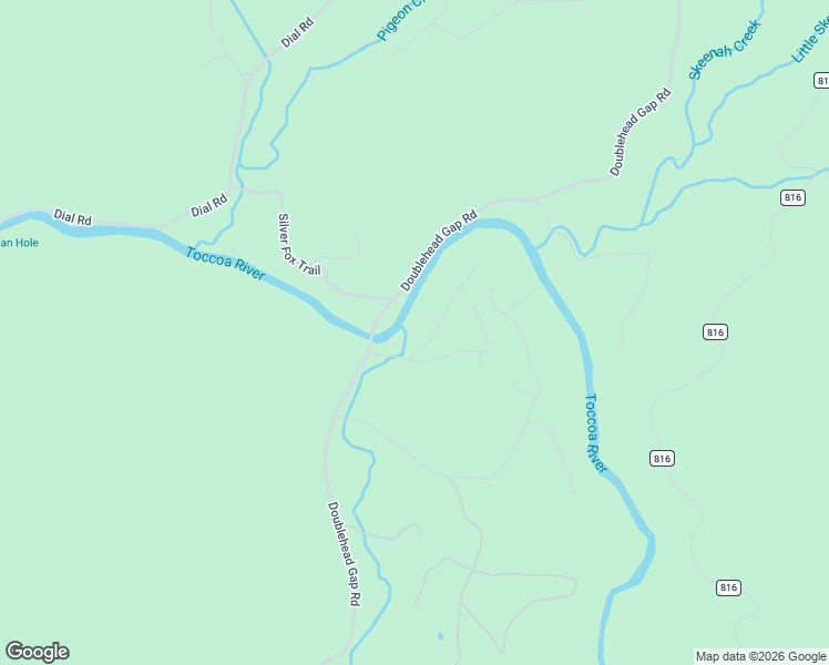 map of restaurants, bars, coffee shops, grocery stores, and more near 1410 Doublehead Gap Road in Blue Ridge