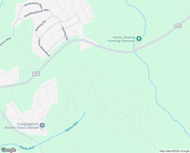 map of restaurants, bars, coffee shops, grocery stores, and more near 1800 Rocky Run Road in Jacksonville