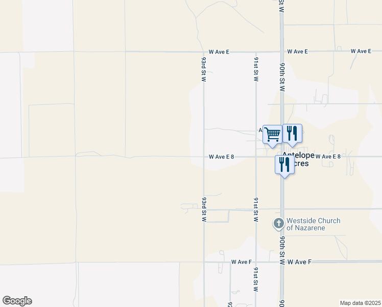 map of restaurants, bars, coffee shops, grocery stores, and more near in Lancaster