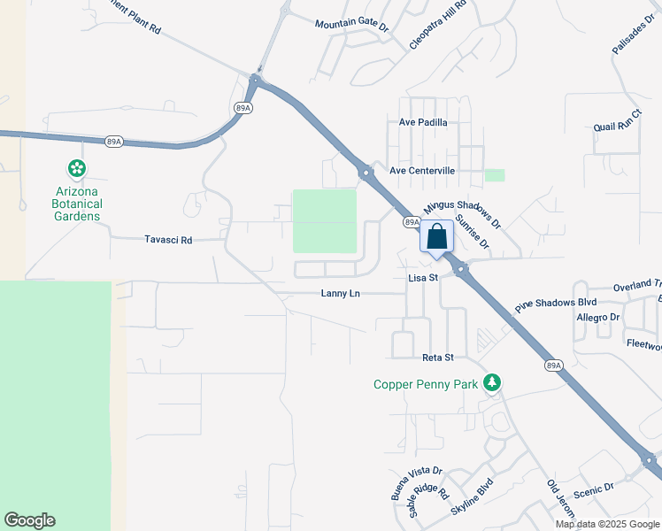 map of restaurants, bars, coffee shops, grocery stores, and more near 320 Lampliter Village in Clarkdale