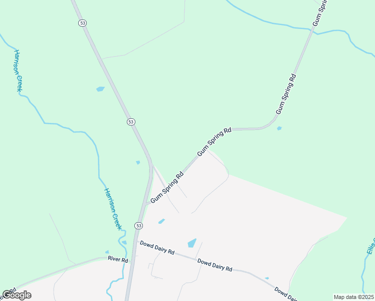 map of restaurants, bars, coffee shops, grocery stores, and more near 329 Gum Spring Road in White Oak