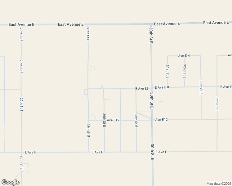 map of restaurants, bars, coffee shops, grocery stores, and more near 27th Street East in Lancaster