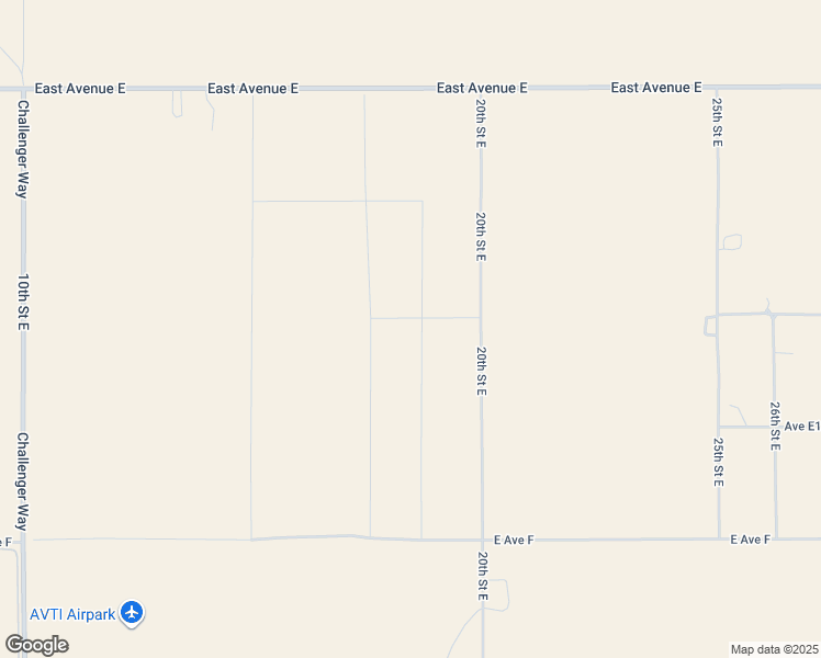 map of restaurants, bars, coffee shops, grocery stores, and more near Avenue E-8 in Los Angeles County