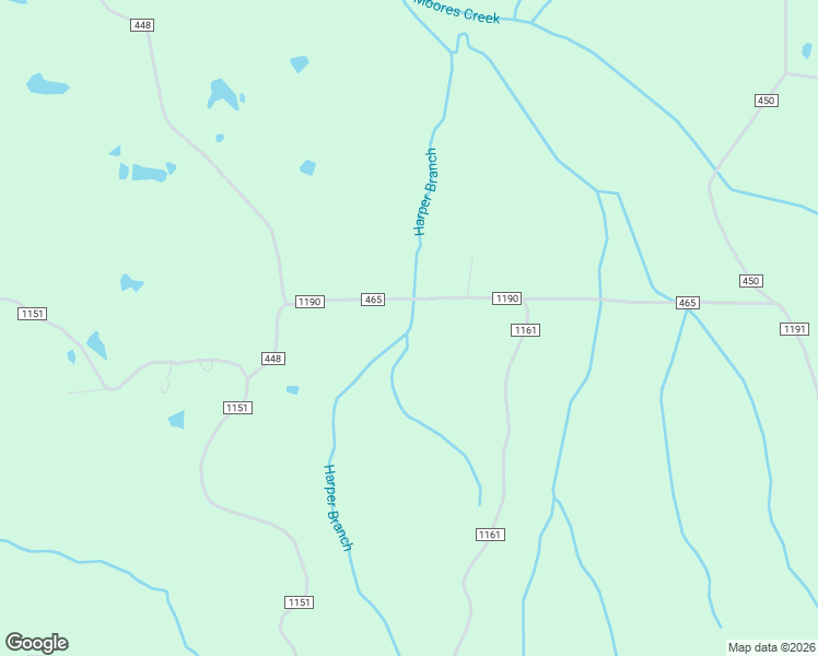 map of restaurants, bars, coffee shops, grocery stores, and more near 35 County Road 1190 in Booneville