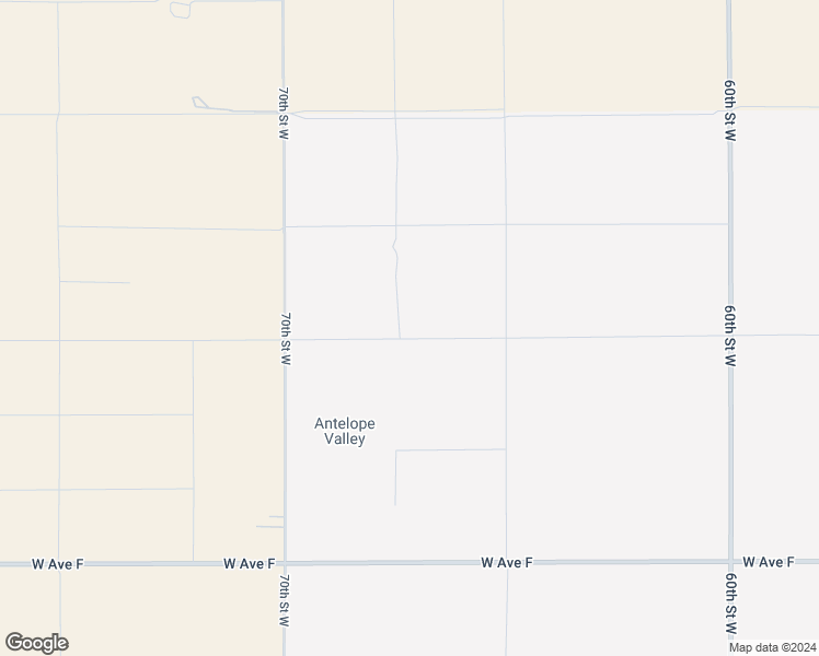 map of restaurants, bars, coffee shops, grocery stores, and more near 67th Street West in Lancaster