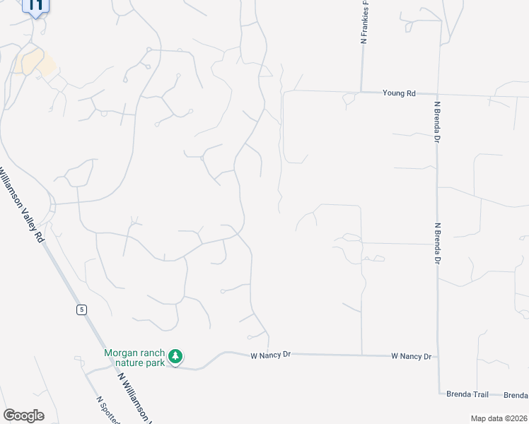 map of restaurants, bars, coffee shops, grocery stores, and more near 5235 West Three Forks Road in Chino Valley