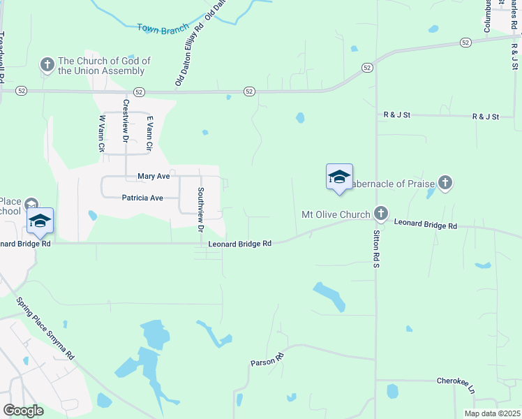 map of restaurants, bars, coffee shops, grocery stores, and more near 143 Coker Drive in Chatsworth