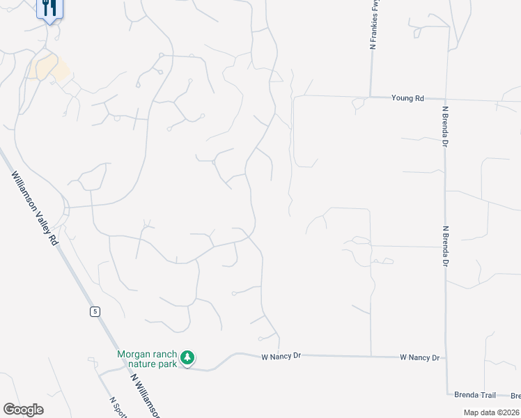 map of restaurants, bars, coffee shops, grocery stores, and more near 5235 West Three Forks Road in Chino Valley