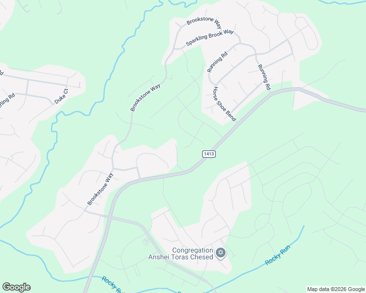 map of restaurants, bars, coffee shops, grocery stores, and more near 1465 Rocky Run Road in Jacksonville