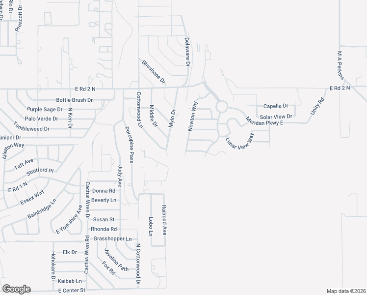 map of restaurants, bars, coffee shops, grocery stores, and more near 865 Mylo Drive in Chino Valley