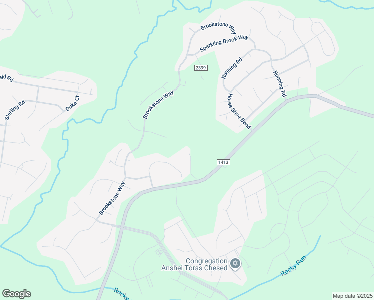 map of restaurants, bars, coffee shops, grocery stores, and more near 1455 Rocky Run Road in Jacksonville
