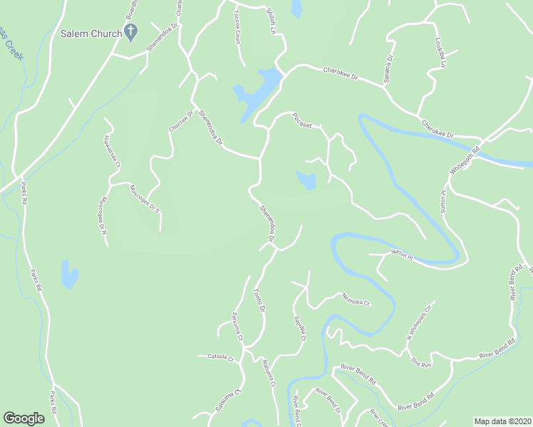 map of restaurants, bars, coffee shops, grocery stores, and more near 1390 Shenendoa Drive in Ellijay