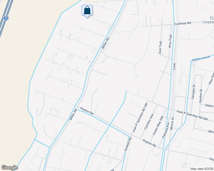 map of restaurants, bars, coffee shops, grocery stores, and more near 8 Saint Jude Drive in Los Lunas