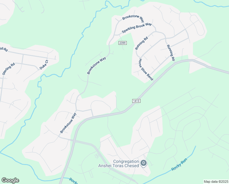 map of restaurants, bars, coffee shops, grocery stores, and more near 1455 Rocky Run Road in Jacksonville