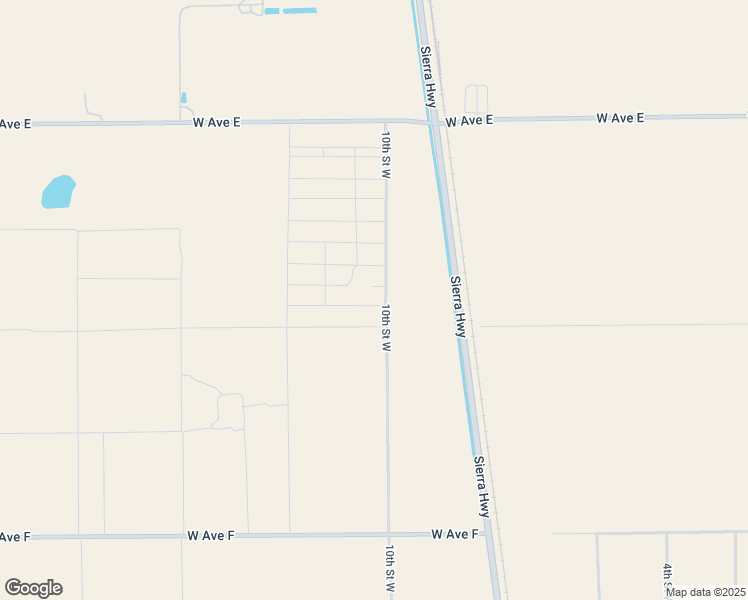 map of restaurants, bars, coffee shops, grocery stores, and more near Avenue E-7 in Lancaster