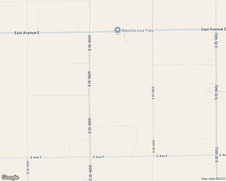 map of restaurants, bars, coffee shops, grocery stores, and more near West Avenue E-8 in Lancaster