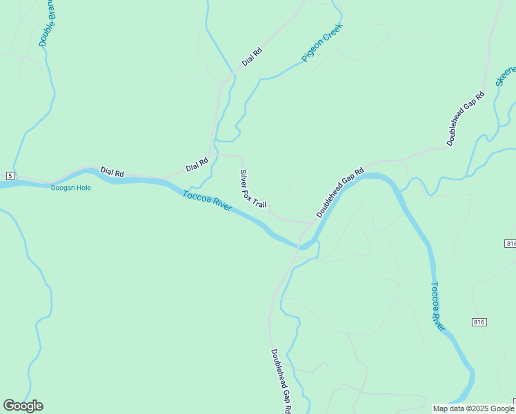 map of restaurants, bars, coffee shops, grocery stores, and more near 292 Silver Fox Trail in Blue Ridge