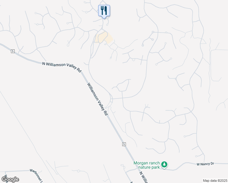map of restaurants, bars, coffee shops, grocery stores, and more near 5771 West Johnny Mullins Drive in Prescott