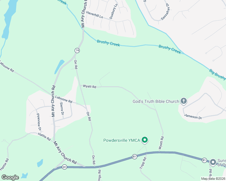 map of restaurants, bars, coffee shops, grocery stores, and more near 401 Wyatt Road in Piedmont