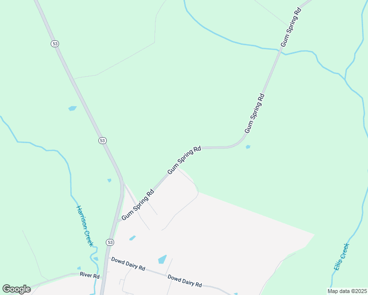 map of restaurants, bars, coffee shops, grocery stores, and more near 489 Gum Spring Road in White Oak
