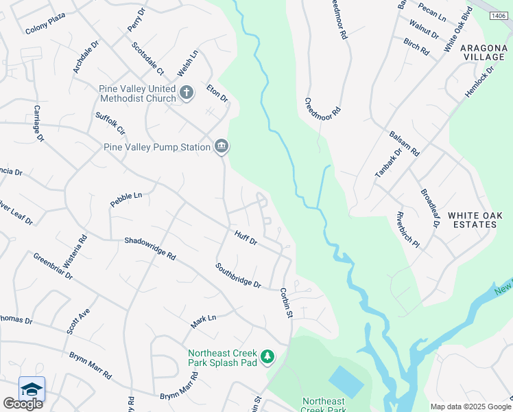 map of restaurants, bars, coffee shops, grocery stores, and more near 807 Timberlake Trail in Jacksonville