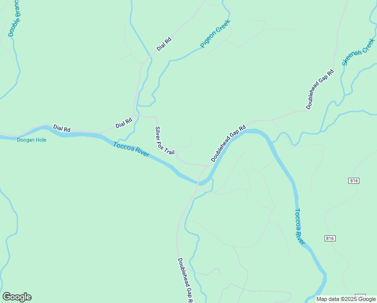 map of restaurants, bars, coffee shops, grocery stores, and more near 142 Amelia Lane in Blue Ridge
