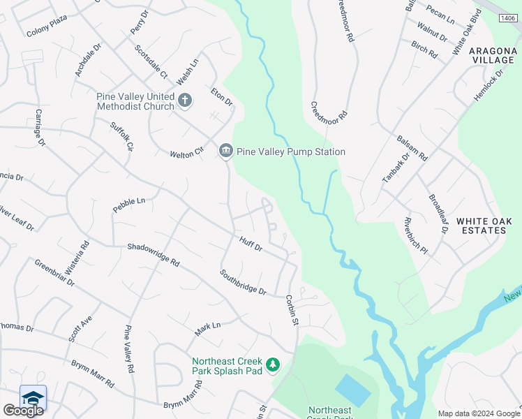 map of restaurants, bars, coffee shops, grocery stores, and more near 811 Timberlake Trail in Jacksonville