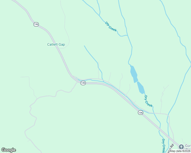 map of restaurants, bars, coffee shops, grocery stores, and more near 19 Castleberry Road in LaFayette