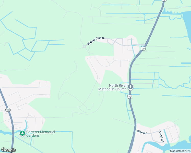 map of restaurants, bars, coffee shops, grocery stores, and more near 230 Taylorwood Drive in Beaufort