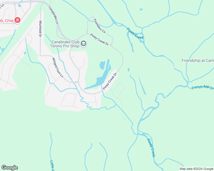 map of restaurants, bars, coffee shops, grocery stores, and more near 23750 Piney Creek Drive in Athens