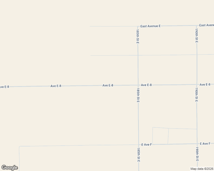 map of restaurants, bars, coffee shops, grocery stores, and more near 18242 Avenue E-8 in Lancaster