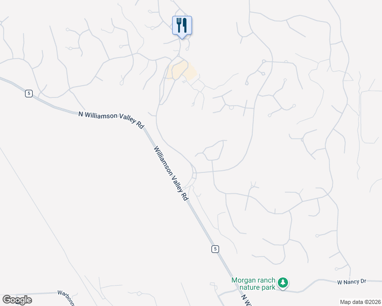 map of restaurants, bars, coffee shops, grocery stores, and more near 5771 West Johnny Mullins Drive in Prescott