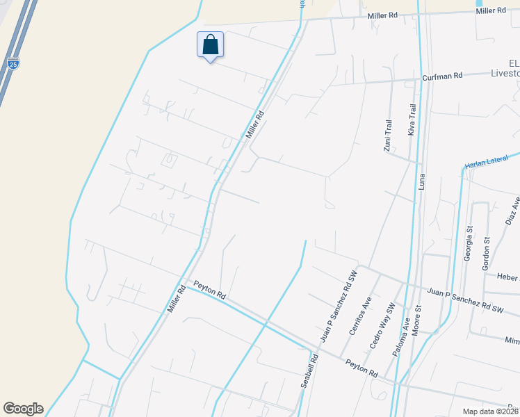 map of restaurants, bars, coffee shops, grocery stores, and more near 8 Saint Jude Drive in Los Lunas