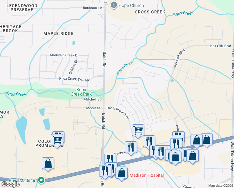 map of restaurants, bars, coffee shops, grocery stores, and more near 380 Mitchell Street in Madison