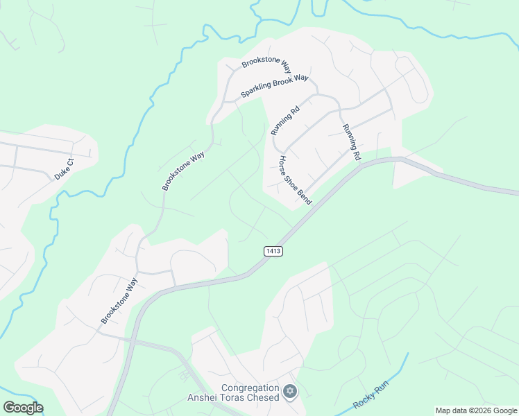 map of restaurants, bars, coffee shops, grocery stores, and more near 1507 Rocky Run Road in Jacksonville