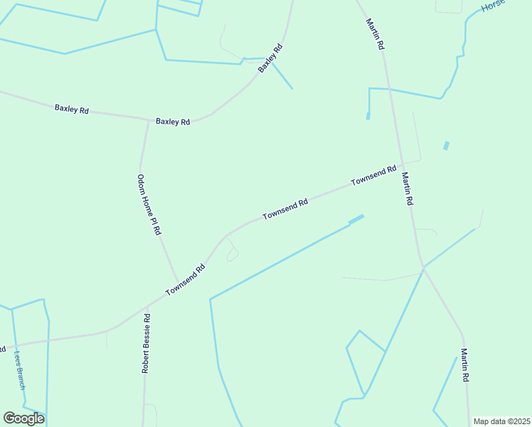 map of restaurants, bars, coffee shops, grocery stores, and more near Townsend Road in Robeson County