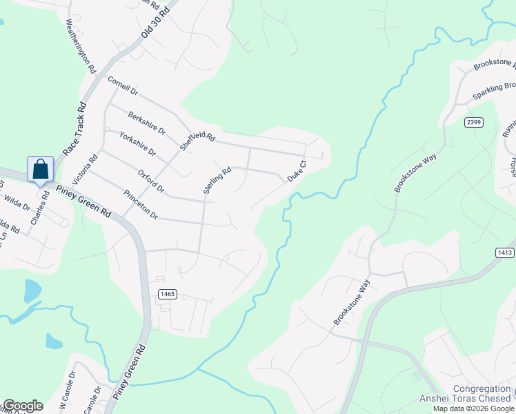 map of restaurants, bars, coffee shops, grocery stores, and more near 629 Duke Court in Jacksonville