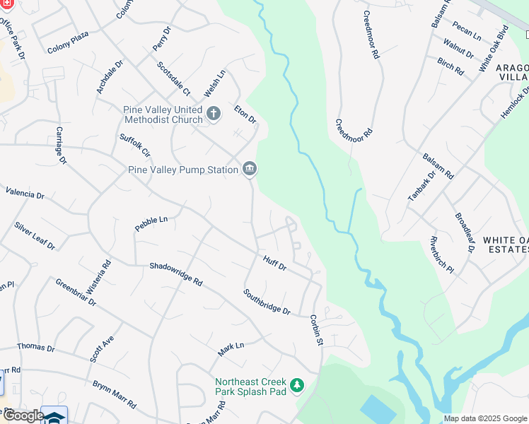 map of restaurants, bars, coffee shops, grocery stores, and more near 109 Dunhill Court in Jacksonville