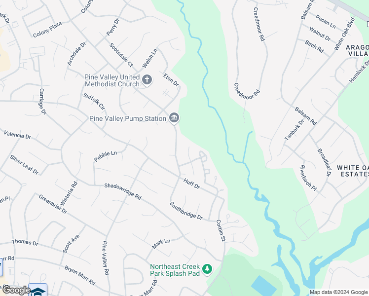map of restaurants, bars, coffee shops, grocery stores, and more near 109 Dunhill Court in Jacksonville