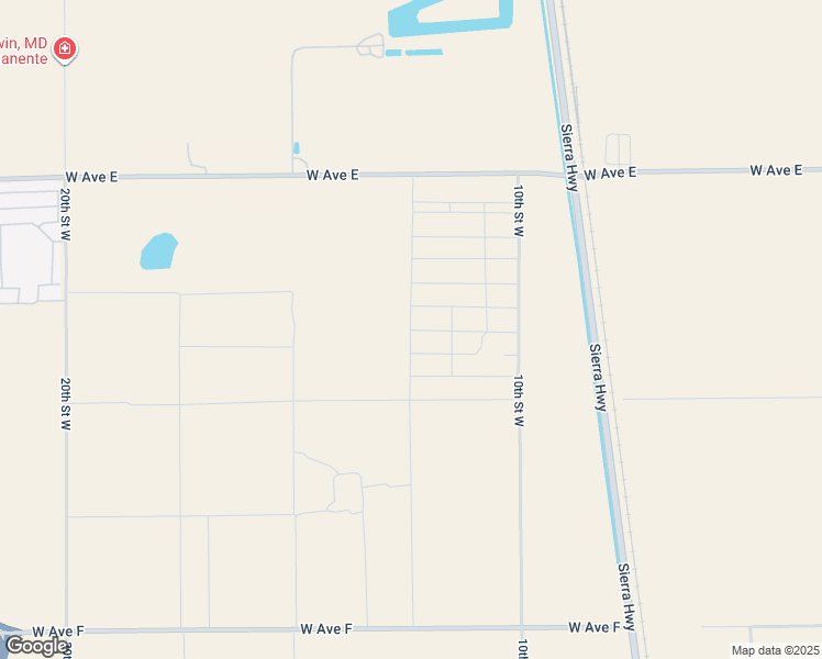 map of restaurants, bars, coffee shops, grocery stores, and more near 2 Avenue E-6 in Lancaster