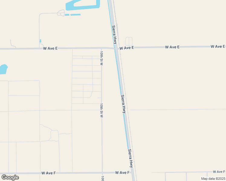 map of restaurants, bars, coffee shops, grocery stores, and more near Avenue E-6 in Lancaster