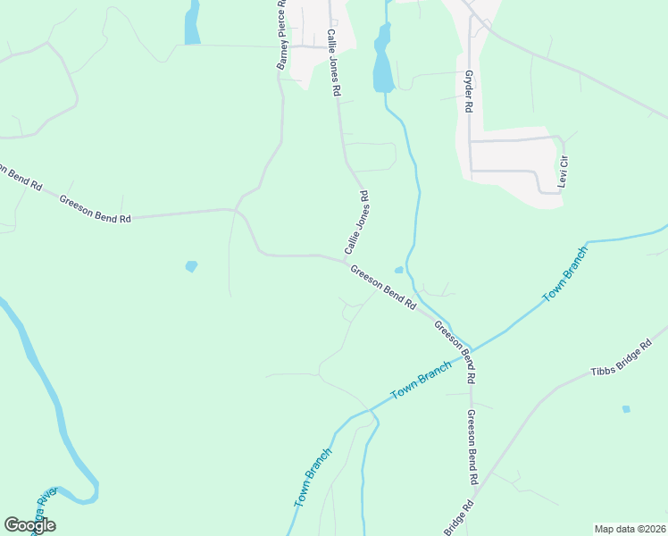 map of restaurants, bars, coffee shops, grocery stores, and more near 2463 Greeson Bend Road in Chatsworth