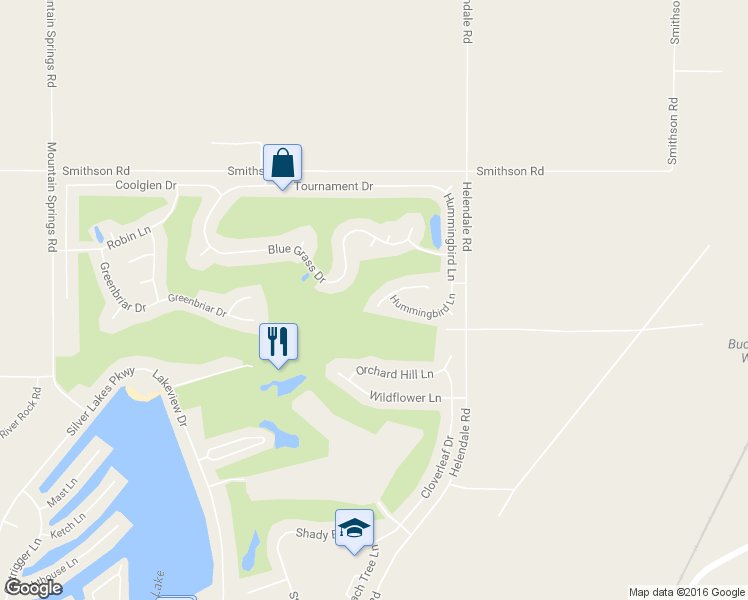 map of restaurants, bars, coffee shops, grocery stores, and more near 15124 Little Bow Lane in Helendale