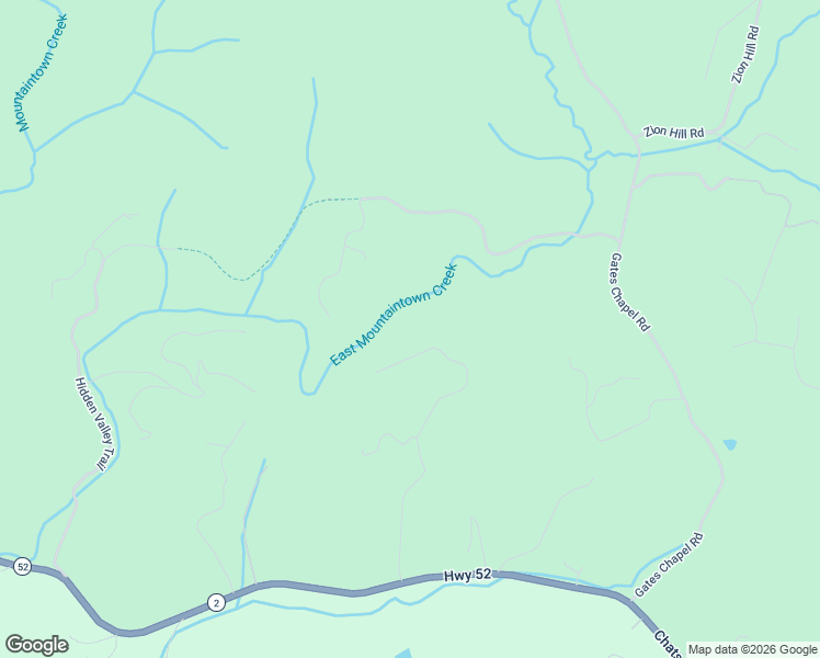 map of restaurants, bars, coffee shops, grocery stores, and more near 56 North Otahki Trail in Ellijay