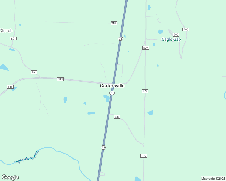 map of restaurants, bars, coffee shops, grocery stores, and more near 4881 Alabama 75 in Flat Rock