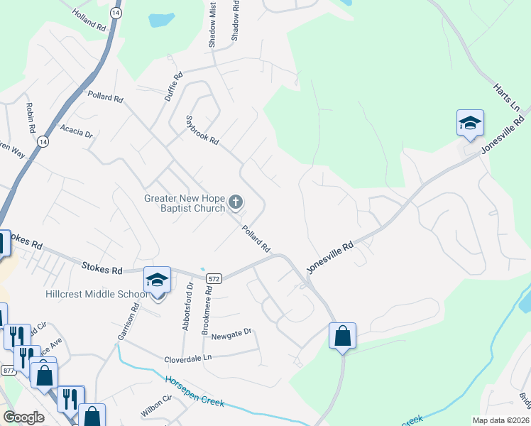 map of restaurants, bars, coffee shops, grocery stores, and more near 12 Farmbrook Way in Simpsonville
