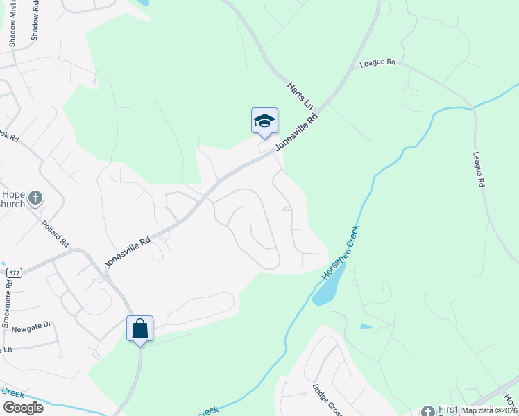 map of restaurants, bars, coffee shops, grocery stores, and more near 323 Strasburg Drive in Simpsonville